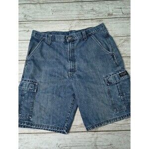 Wrangler Cargo Jean Shorts Jorts Size 36